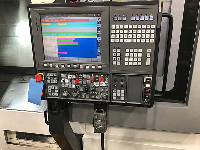Used Okuma Multus B400II Big Bore CNC Turning Center For Sale